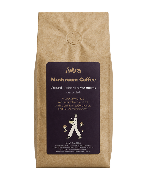 Mushroom Coffee (Dark Roast)