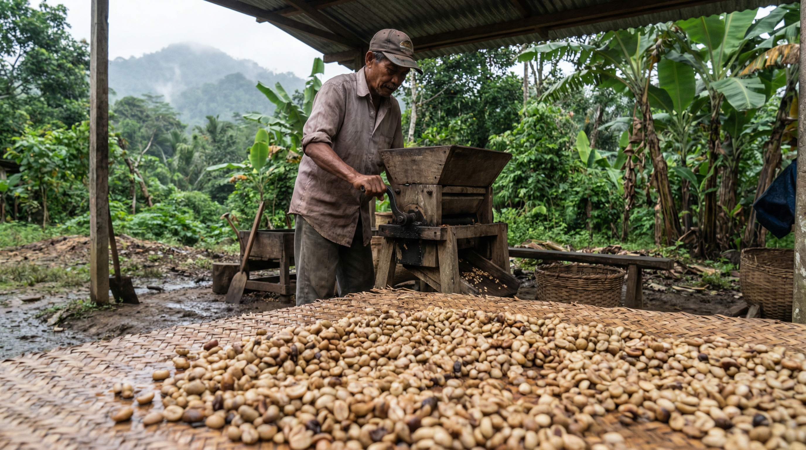 Sumatra Coffee Guide: Flavor, Giling Basah Process & Why We Choose It at Adira