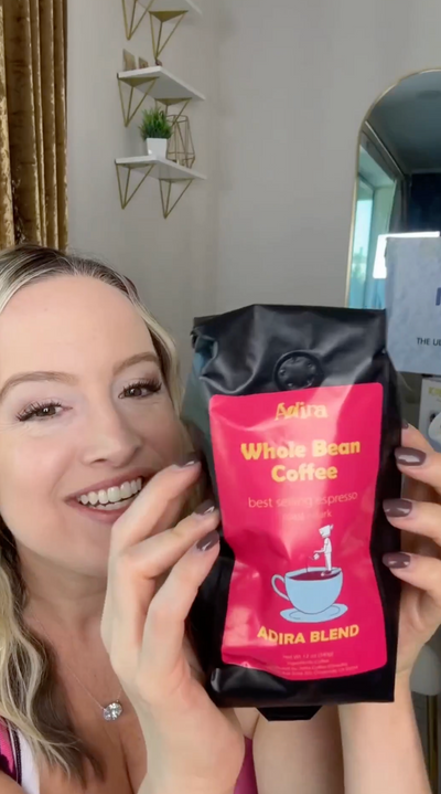 Adira coffee at a customer’s home