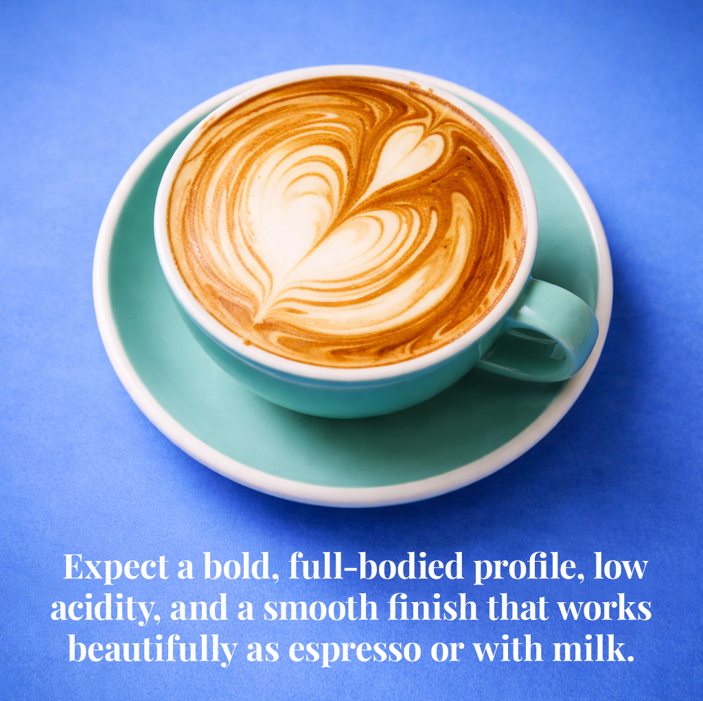 Start with Adira Blend - best-selling dark roast espresso